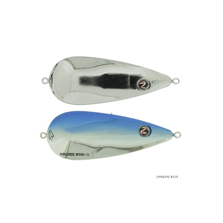 Wobbling spoon River2Sea Worldwide Spoon 10cm