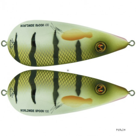 Wobbling spoon River2Sea Worldwide Spoon 10cm