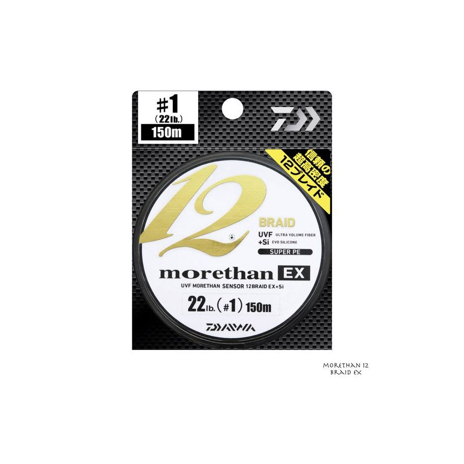 Braid Daiwa Morethan EX 12 Braid 135m