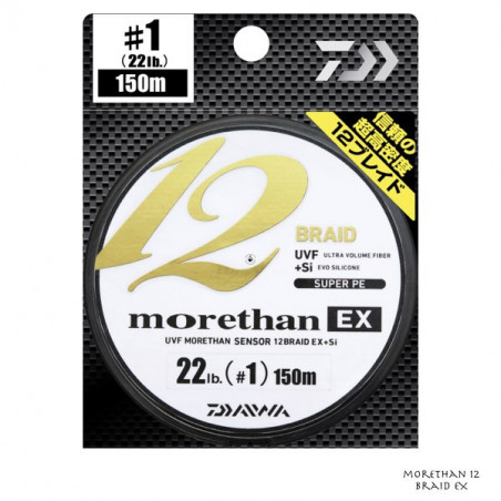 Braid Daiwa Morethan EX 12 Braid - 135m spool