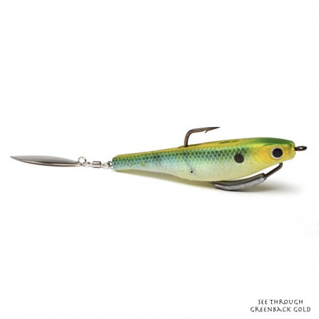 Soft Bait Hyperlastics Dartspin Pro 15cm - Shad Palette
