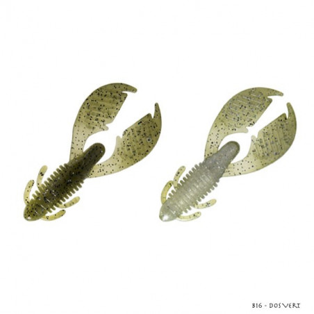 Gummifische vom Typ Krebs Reins Ax Craw Maxi 10cm
