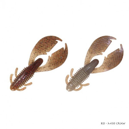 Gummifische vom Typ Krebs Reins Ax Craw Maxi 10cm