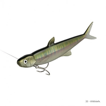 Gummifische Ever Green Last Ace 168 - Jerk Minnow