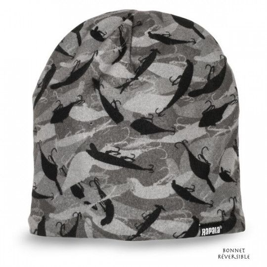 Reversibler Hut Rapala Camo - Mikrofaser und Fleece
