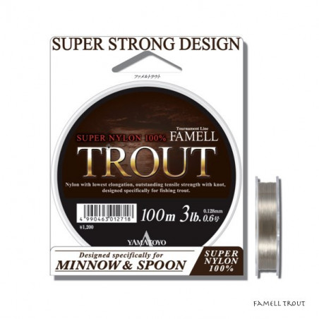 Nylon Yamatoyo Famell Trucha 100m - Trucha