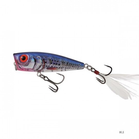 Popper-type hard bait Salmo Rattlin Pop 7cm