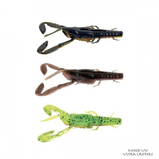 Señuelo Suave Fox Rage Ultra UV Critters Mixed Color