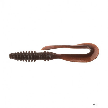 Leurre Souple Keitech Mad Wag Mini 6,3cm - Grub