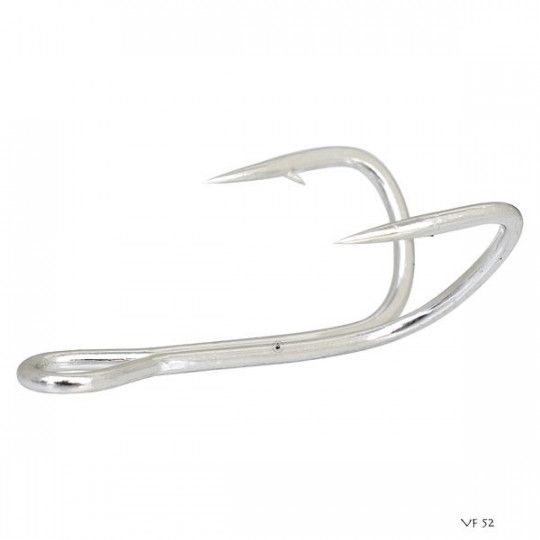 Haken Doppel Decoy VF 52 - Perfekt für Oberflächen-kunstköder