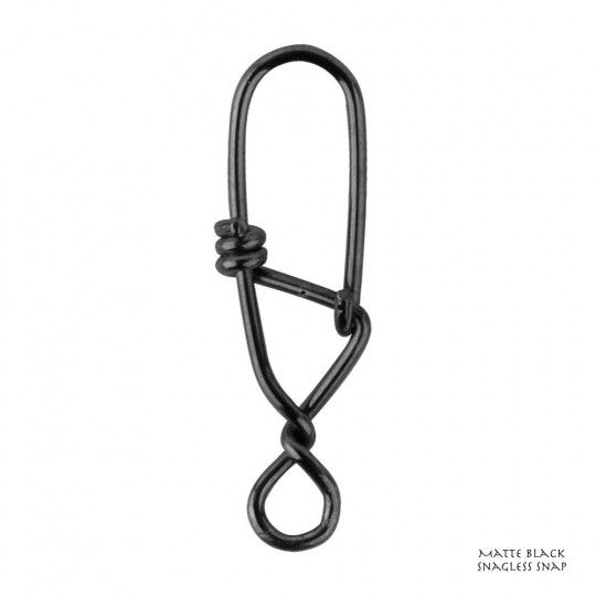 Grapa Spro Negro mate Snagless Snap