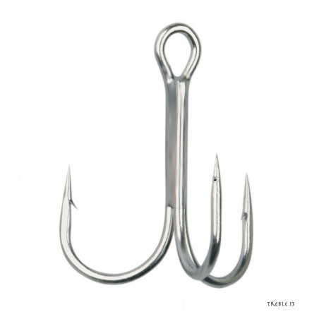 Treble hook Gamakatsu Treble 13 Nickel