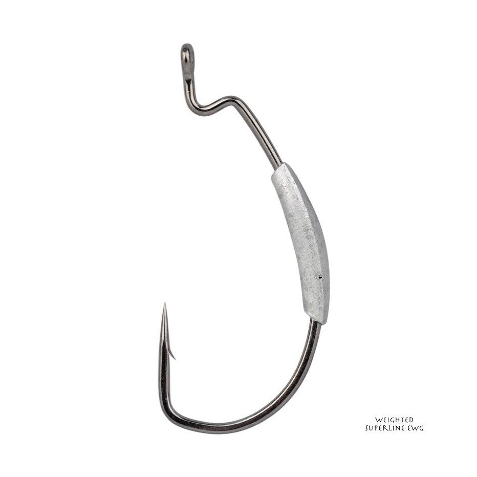 Haken Texan bleié Gamakatsu Gewichtete Superline EWG