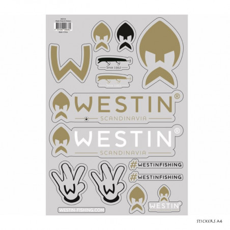 Aufkleberbogen Westin Stickers A4