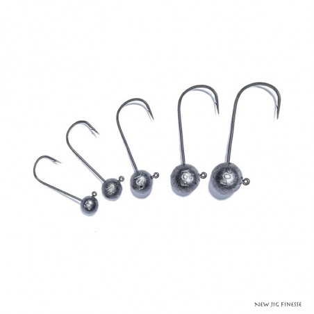 Cabeza de plomo Fox Rage New Jig Finesse - 20 Tamaños en stock