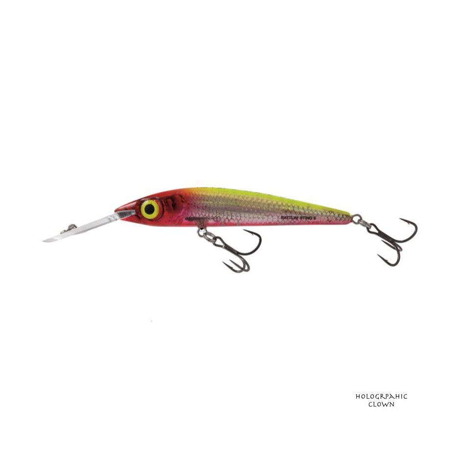 Señuelo Duro Salmo Rattlin Sting Deep Runner 9cm