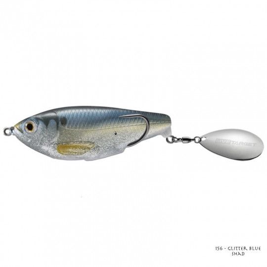 Soft Bait Live Target Commotion Shad Hollow Body 7cm