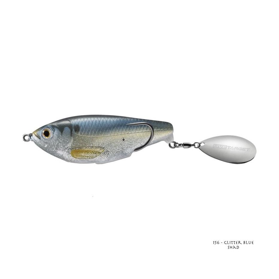 Soft Bait Live Target Commotion Shad Hollow Body 9cm