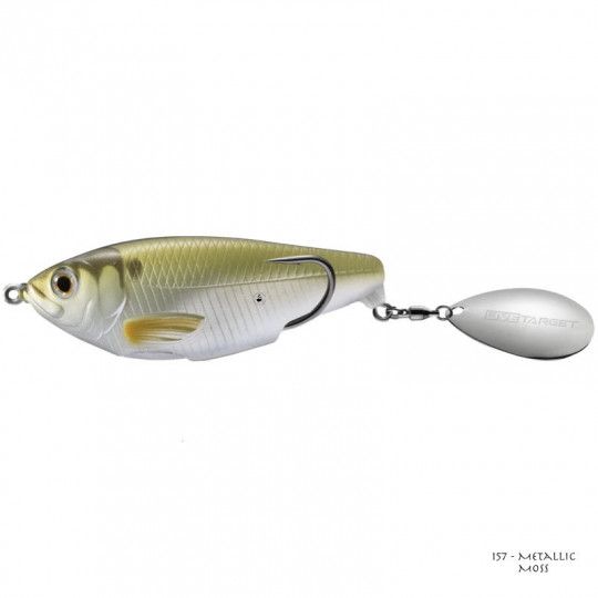 Soft Bait Live Target Commotion Shad Hollow Body 9cm