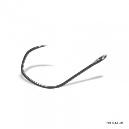 Haken einfach VMC 7231 NT Barbless - Ohne Widerhaken
