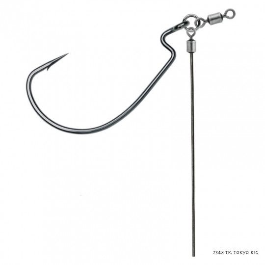 Anzuelo simple Texan VMC 7348 TK Tokyo Rig
