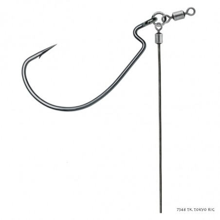 Anzuelo simple Texan VMC 7348 TK Tokyo Rig