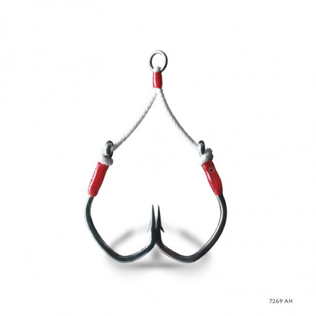 Anzuelo doble asistido VMC 7269 AH Slow Jigging