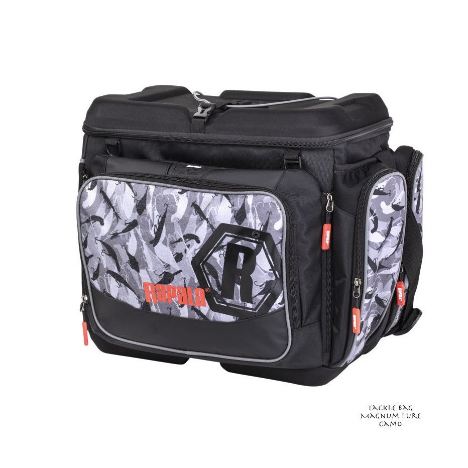 Tasche für kunstköder Rapala Tackle Bag Magnum Lure Camo