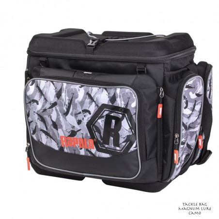 Tasche für kunstköder Rapala Tackle Bag Magnum Lure Camo