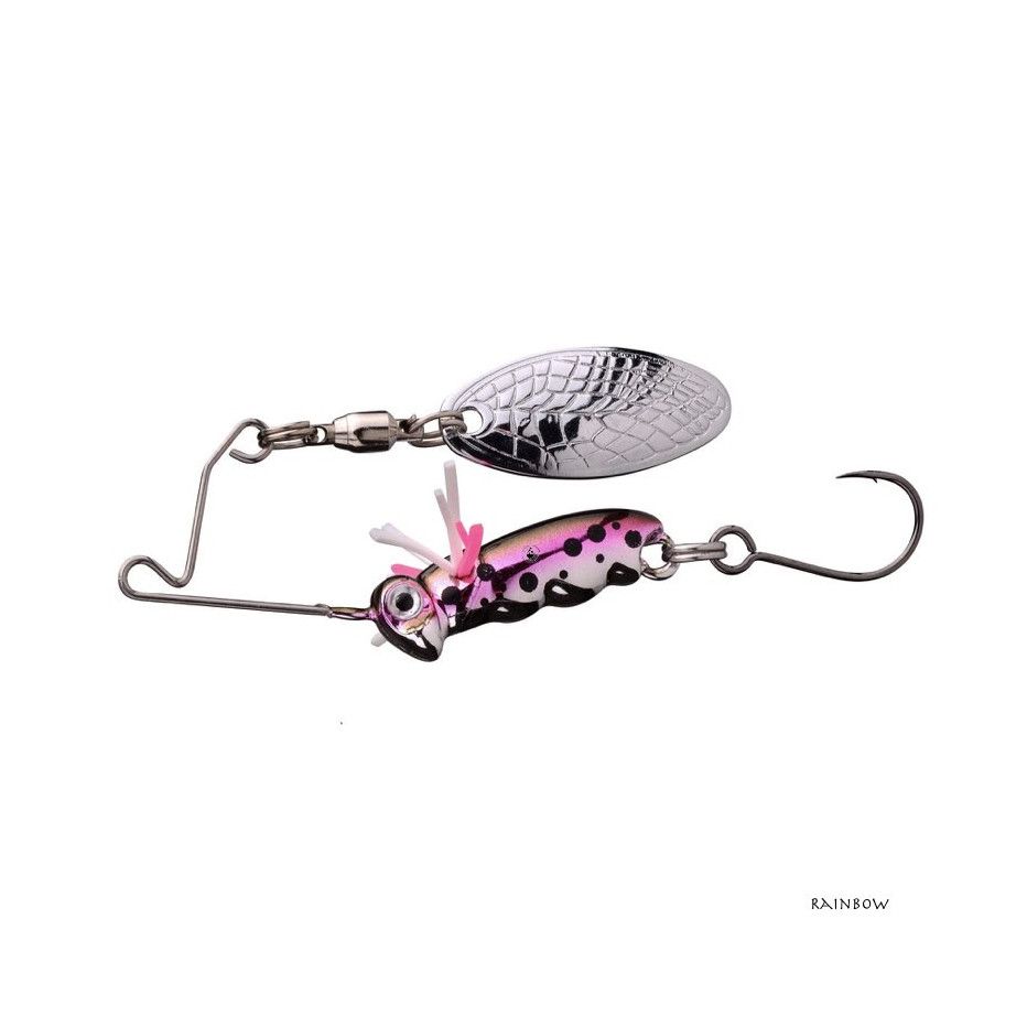 Kunstköder Spro Larva Micro Spinnerbait 7g Einzelhaken