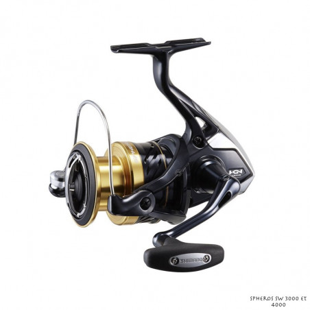 Spinning reel Shimano Spheros SW 3000 and 4000