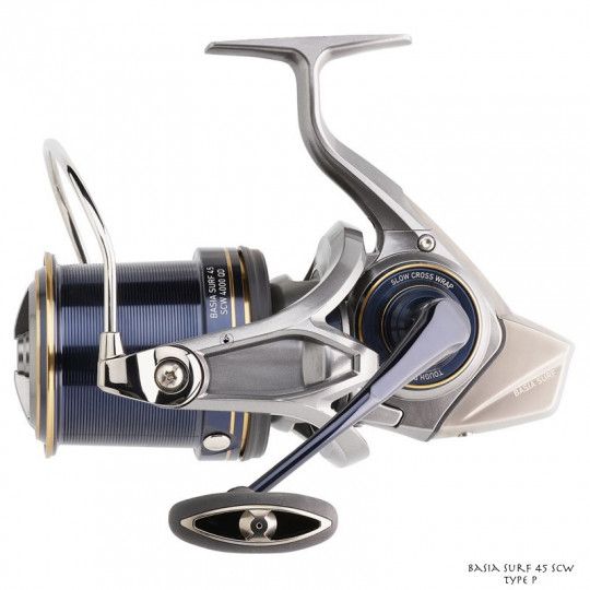 Große Spule Daiwa Basia Surf 45 SCW Typ P - Brandungsangeln