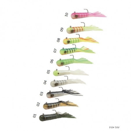 Soft bait Trophy Pike Fish Toy 6 and 12cm