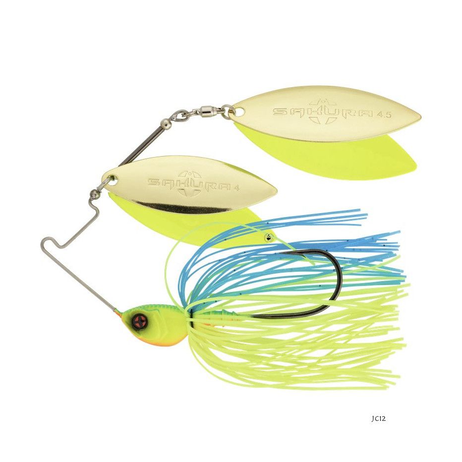 Señuelo Sakura Cajun Spinnerbait Slow Retrieve - Doble Paleta