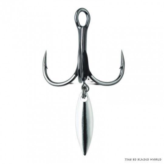 Haken Dreifach VMC 7548 BD Bladed Hybrid - Blinker