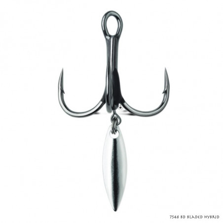 Treble hook VMC 7548 BD Bladed Hybrid - Spoon