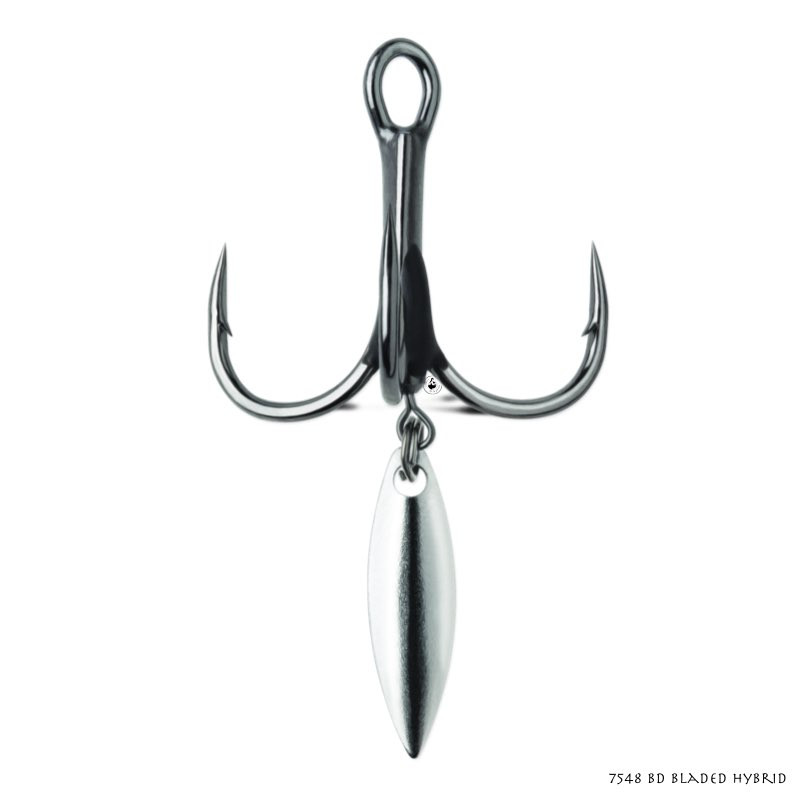 Anzuelo triple VMC 7548 BD Bladed Hybrid - Spoon - Leurre de la pêche