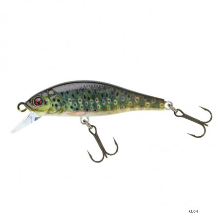 Señuelo Duro Sakura Flat Phoxy Minnow HW 5cm - Flancos Planos