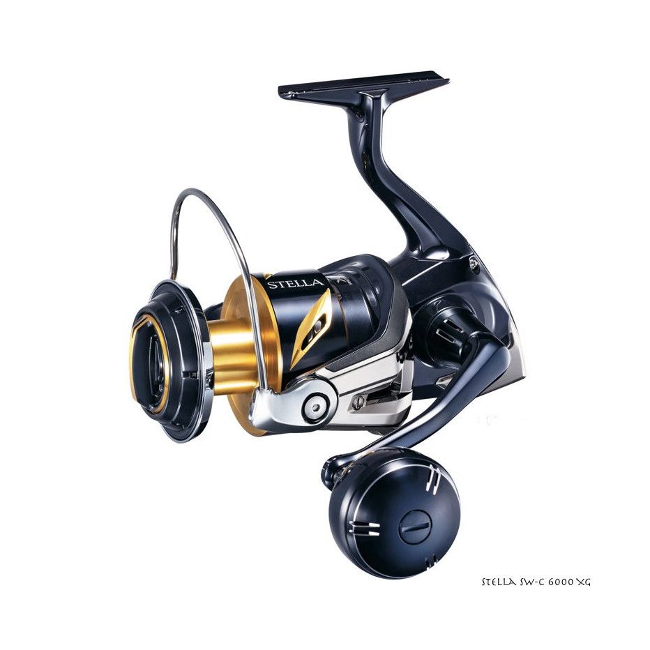 Carrete de mar Shimano Stella SW 6000 XG SW-C - Potencia de 30 a 50 libras
