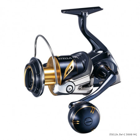 Spinnrollen Meer Shimano Stella SW 5000 HG SW-C - Leistung 30lbs