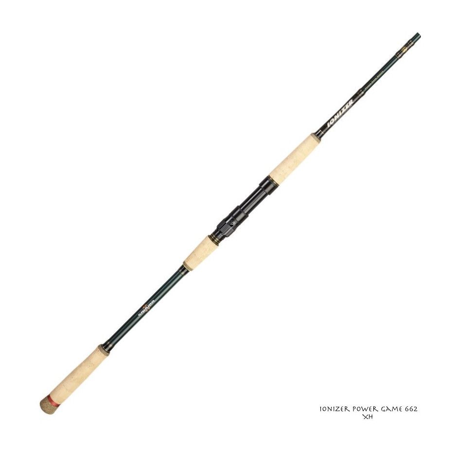 Spinning rod Sakura Ionizer Power Game 662 XH