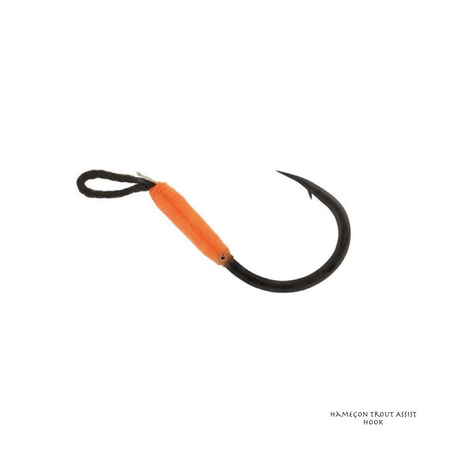 Single hook Sakura Trout Assist Hook - Trout fishing - Leurre de