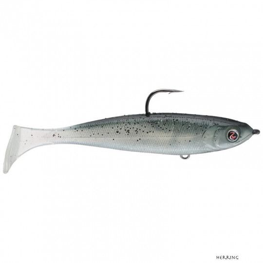 Gummifische montiert River2Sea Rig Walker 10 und 12cm