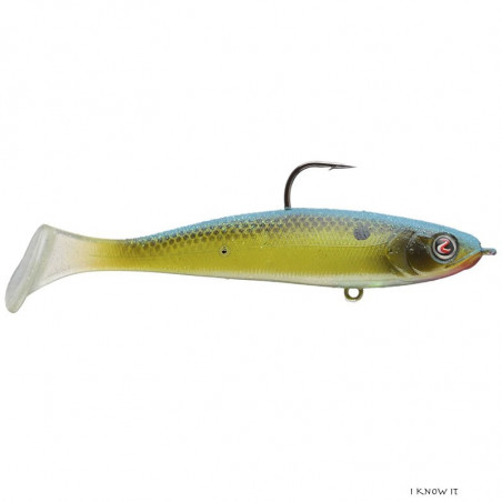 Gummifische montiert River2Sea Rig Walker 10 und 12cm