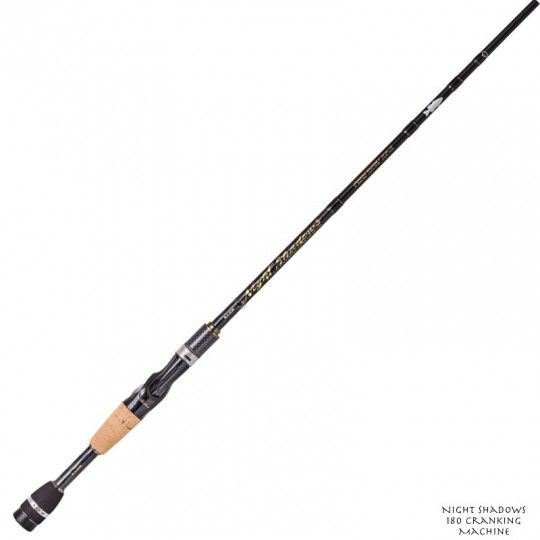 Varilla de fibra Illex Night Shadows B 180 MLFG Cranking Machine