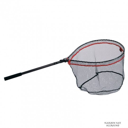 Kescher Rapala Karbon All Round Net - Korb 50 x 60cm