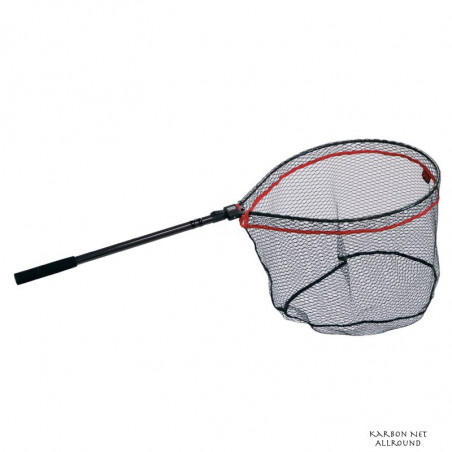 Kescher Rapala Karbon All Round Net - Korb 50 x 60cm