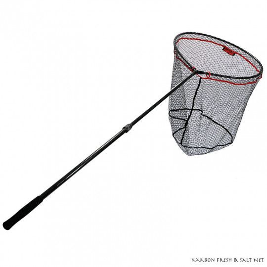 Kescher Teleskopisch Rapala Karbon Fresh & Salt Net