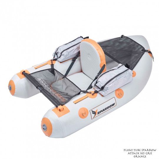 Belly Boat Schlauchlos Sparrow Attack 165 - Gewicht 6,6kg