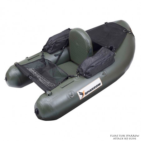 Belly Boat Schlauchlos Sparrow Attack 165 - Gewicht 6,6kg